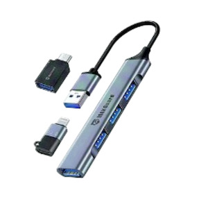 Computer Tv Cables: Maxguard 4 In 1 Multifunctional Adaptor MD06
