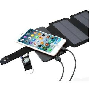 Survival: 20W Foldable Solar Panel - 5V 2.1A Solar Charger