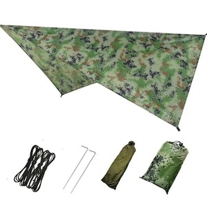 Camo Waterproof Tarp - 230cm x 140cm