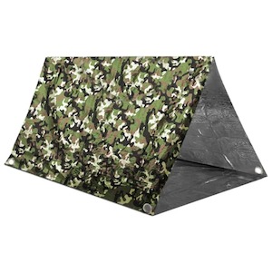 Emergency Camo Tube Tent