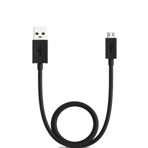 Motorola Phone Charging Cables: Motorola Phone Charger Cable - USB-A to micro-USB (Black) 1m
