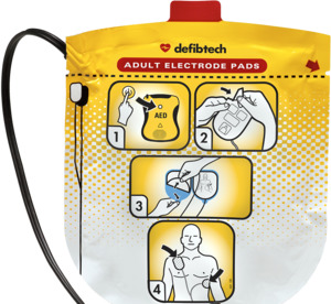 Products: AED Replacement Pads Defibtech Lifeline VIEW Adult