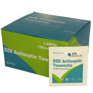 Antiseptic Wipes - A1 First Aid