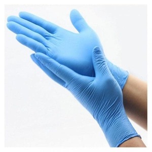 Products: Blue Nitrile Gloves - Powder Free Blue Disposable Gloves