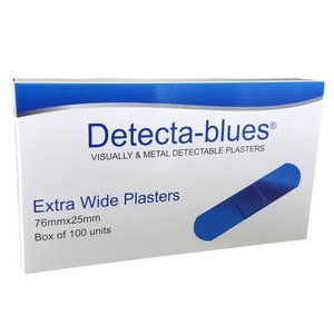 Plasters Blue Detectable - A1 First Aid