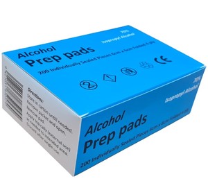 Alcohol Swabs - 200 Pack - A1 First Aid