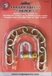 Safety chain & D-Shackle - Bay of Islands Auto One - Kerikeri