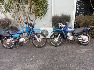 Yamaha AG200 2014 & Yamaha AG125 2022 - A1 Motorcycles