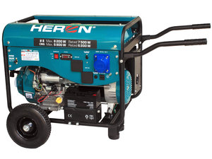 Products: Heron 8.2kw One Phase Hybrid Generator - A1 Motorcycles