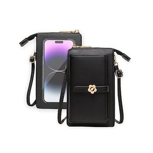AnsTOP Small Crossbody Cell Phone Purse for Women – Clear Crossbody Bag for Women