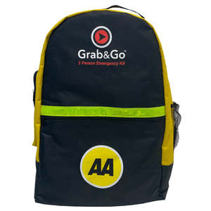 Black Yellow Sale: AA Grab & Go 2-Person Emergency Kit