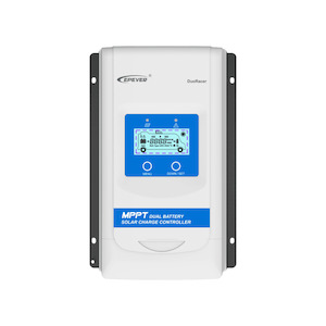 Solar Controllers: DuoRacer Series MPPT Dual Battery Solar Charge Controller (10-30A) by Epever