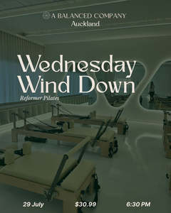 Reformer Pilates Stretch - Wednesday Wind Down July