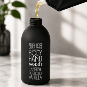 Body: Organic Hand & Body Wash Refill – Citrus Rush or Jasmine, Patchouli & Vanilla