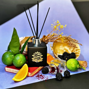 Saffron & Boysenberry Reed Diffuser