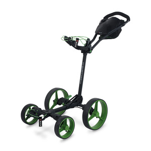 Golf Trundler: BIG MAX Blade Quattro Golf Trundler FLATFOLD 4-Wheel Trolley pushcart