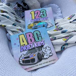 BOOK BUNDLE - ABC Drift Kids & 123 4 Drift Kids (+ FREE Digital Coloring Pages!)