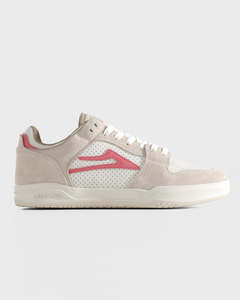 Shoes: TELFORD LOW - FOG SUEDE STRAWBERRY