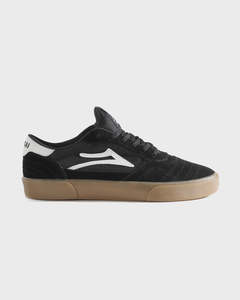 Shoes: CAMBRIDGE  BLACK/GUM SUEDE