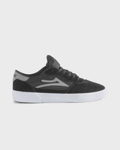 Mens Shoes: CAMBRIDGE BLACK/GREY SUEDE