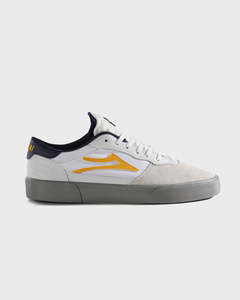 Mens Shoes: CAMBRIDGE WHITE LEATHER