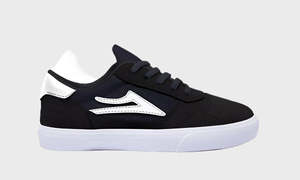 Mens Shoes: CAMBRIDGE KIDS BLACK/WHITE SUEDE