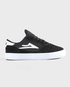 Kids Shoes: CAMBRIDGE KIDS BLACK/WHITE SUEDE