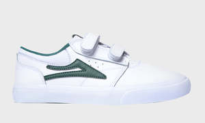 GRIFFIN KIDS WHITE/PINE LEATHER