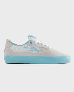 Essex: ESSEX ELITE - WHITE SUEDE AQUA