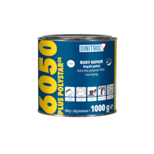 Filler putty 6050 Polystar filler 1KG (Bulk Option 6)