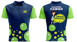 Products: AbFab Cleaning Branded T-Shirt Promotional Merchandise