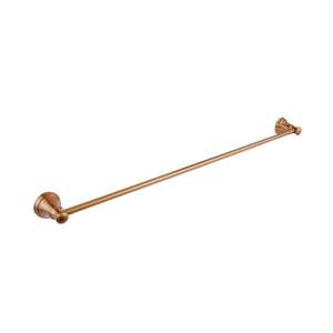 Kingsley Single Towel Rail - Brushed Copper (NZ) ABI Bathrooms & Interiors