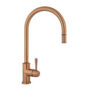 Kingsley Commercial Pull-Out Kitchen Mixer - Brushed Copper (NZ) ABI Bathrooms &&hellip;