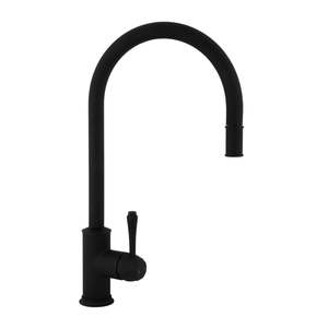 Kingsley Commercial Pull-Out Kitchen Mixer - Matte Black (NZ) ABI Bathrooms & Interiors