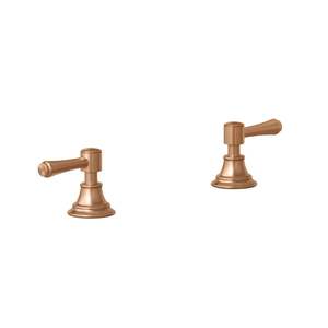 Kingsley Assembly Bench-Mounted Taps - Brushed Copper (NZ) ABI Bathrooms & Interiors