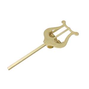 Lyres: Cornet/Trumpet Lyre - Straight-Short (Lacquer)