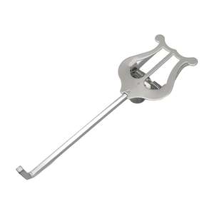 Lyres: Cornet/Trumpet Lyre - Bent - Nickel