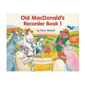 Sheet Music: Old MacDonald Recorder Book 1