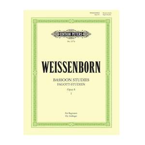 Sheet Music: Weissenborn Bassoon Studies