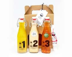 Dressings: VEGAN TRIO GIFT BOX - NO.1 CLASSIC TART, NO.2 UMEBOSHI GOODNESS, NO.3 VEGAN VIET DAMMN!