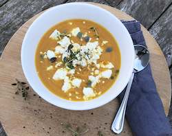 CREAMY BUTTERNUT SOUP - vegan -1 ltr