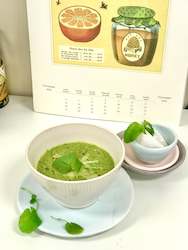 WATERCRESS, KUMARA SOUP w/ truffle -1ltr-vegan
