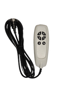 Hand Control: 6 Button Recliner Hand Control