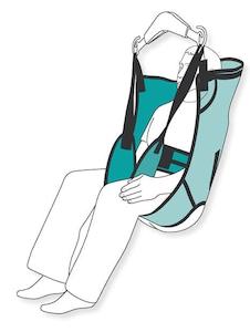 Care Sling with head support