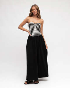 LUCIANA CONTRAST DRESS