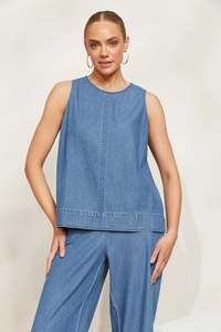 Sale: PLAYA TANK - DENIM