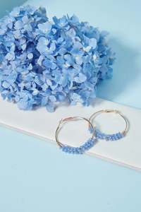 Sale: MIMOSA HOOP EARRING - CAPRI