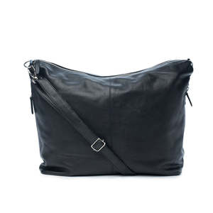 Dusky Robin Handbags: ADELE BAG- BLACK