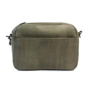Dusky Robin Handbags: HEAD IN THE CLOUDS BAG- OLIVE