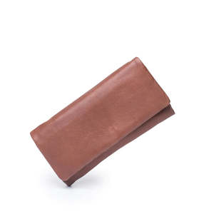 Dusky Robin Handbags: KEIVA PURSE- BROWN
